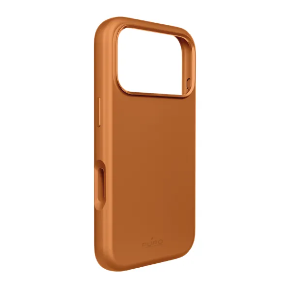 PURO - Puzdro ICON MAG PRO s MagSafe pre iPhone 17 Pro Max, oranžová