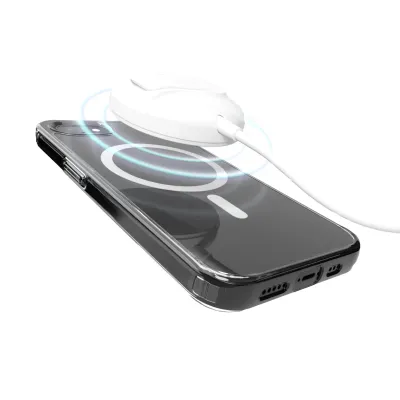 PURO - Puzdro LITE MAG s MagSafe pre iPhone 17e/16e, transparentná