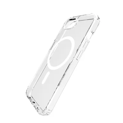 PURO - Puzdro LITE MAG s MagSafe pre iPhone 17e/16e, transparentná