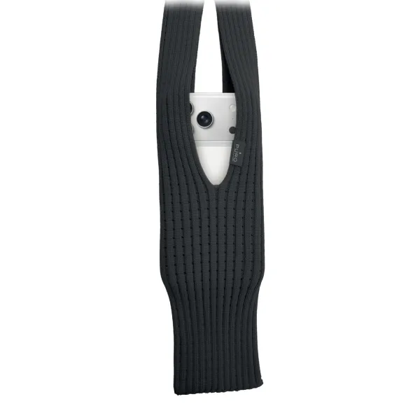 PURO - Crossbody Phone Pocket, univerzálny, čierna