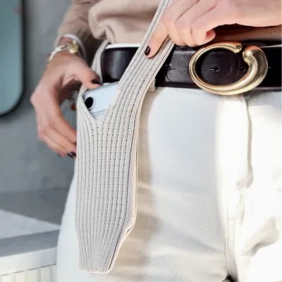 PURO - Crossbody Phone Pocket, univerzálny, Sandshell