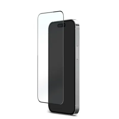 PURO - Tvrdené sklo Flex D3O pre iPhone 15 Pro, transparentná