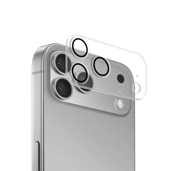 PURO - Ochranný kryt objektívu pre iPhone 17 Pro, transparentná
