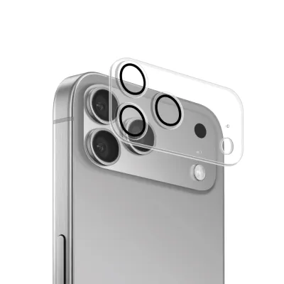 PURO - Ochranný kryt objektívu pre iPhone 17 Pro Max, transparentná