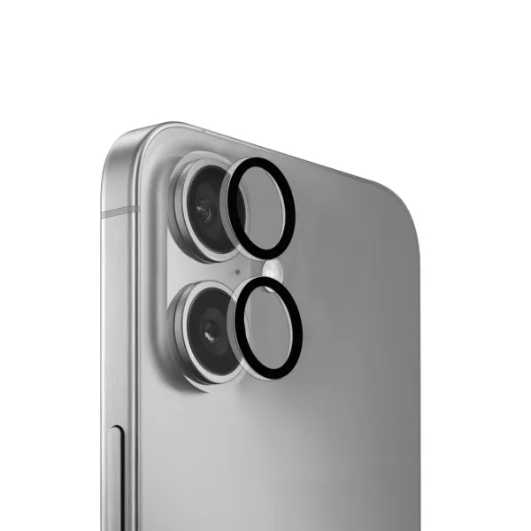 PURO - Ochranný kryt objektívu Lens pre iPhone 17/16/16 Plus, transparentná