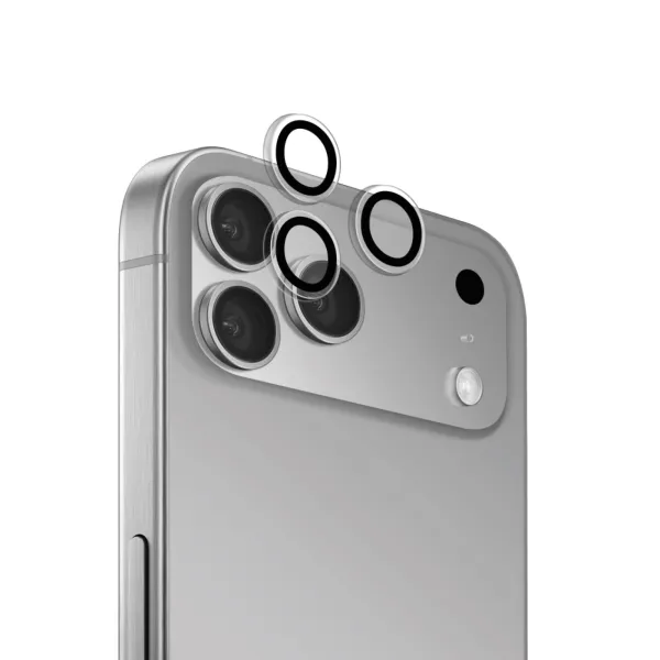 PURO - Ochranný kryt objektívu Lens pre iPhone 17 Pro/17 Pro Max, transparentná