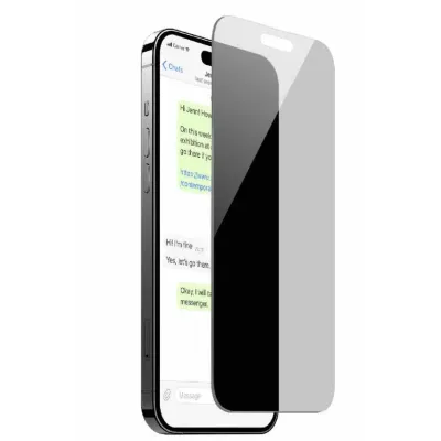 PURO - Tvrdené sklo Privacy pre iPhone 15 Plus, číra