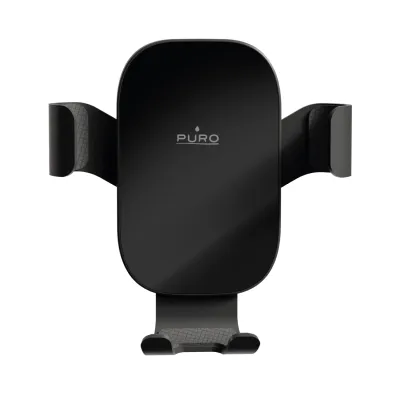 PURO - Držiak do auta GRAVITY LITE, do mriežky, čierna