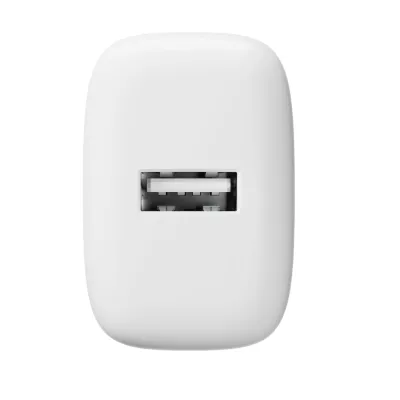 PURO - Cestovný adaptér Daily 1, USB-A, 10 W, biela