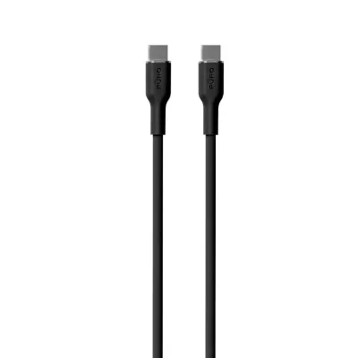 PURO - Kábel USB-C/USB-C, 60 W, Soft, 1,5 m, čierna