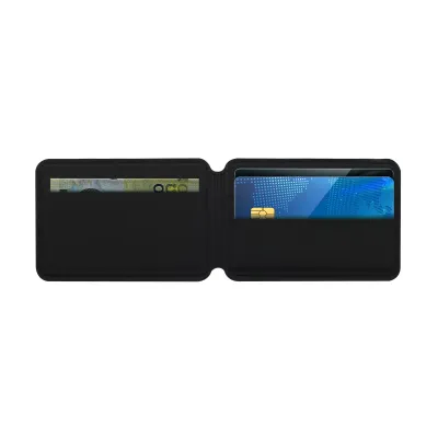 PURO - Puzdro Mag Wallet Plus s technológiou MagSafe, čierna