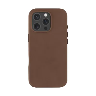 dbramante1928 - Puzdro Roskilde 2 s MagSafe pre iPhone 16 Pro, dark tan