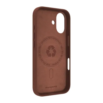 dbramante1928 - Puzdro Roskilde s MagSafe pre iPhone 17, dark tan