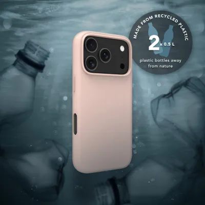 dbramante1928 - Puzdro Roskilde ICON s MagSafe pre iPhone 17 Pro, pink sand