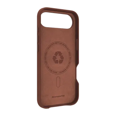 dbramante1928 - Puzdro Roskilde s MagSafe pre iPhone 17 Air, dark tan
