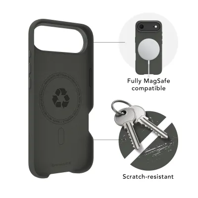 dbramante1928 - Puzdro Roskilde ICON s MagSafe pre iPhone 17 Air, forest shadow