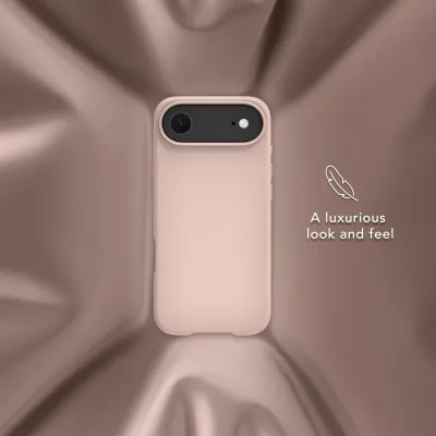 dbramante1928 - Puzdro Roskilde ICON s MagSafe pre iPhone 17 Air, pink sand