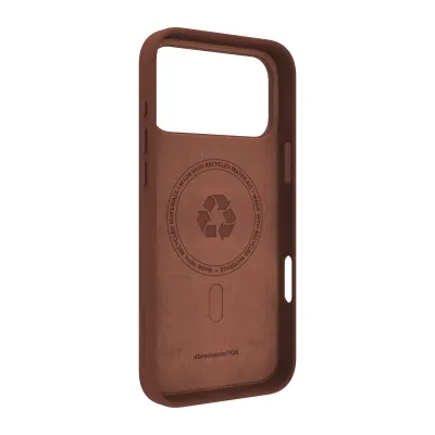 dbramante1928 - Puzdro Roskilde s MagSafe pre iPhone 17 Pro Max, dark tan