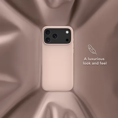 dbramante1928 - Puzdro Roskilde ICON s MagSafe pre iPhone 17 Pro Max, pink sand