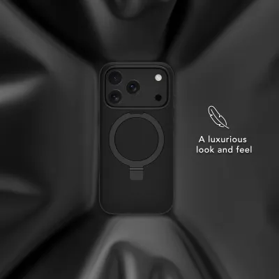 dbramante1928 - Puzdro Roskilde Kick ICON s MagSafe pre iPhone 17 Pro, midnight