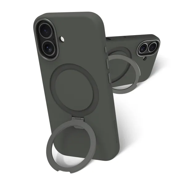 dbramante1928 - Puzdro Roskilde Kick ICON s MagSafe pre iPhone 17, forest shadow