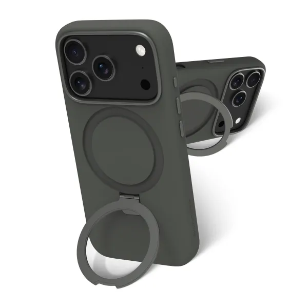 dbramante1928 - Puzdro Roskilde Kick ICON s MagSafe pre iPhone 17 Pro, forest shadow