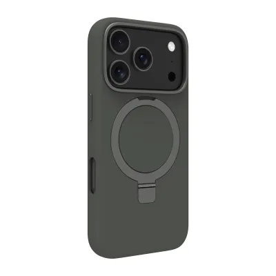 dbramante1928 - Puzdro Roskilde Kick ICON s MagSafe pre iPhone 17 Pro, forest shadow