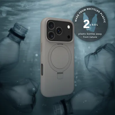 dbramante1928 - Puzdro Roskilde Kick ICON s MagSafe pre iPhone 17 Pro, river stone