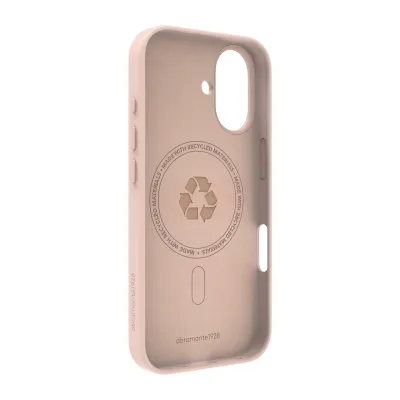 dbramante1928 - Puzdro Roskilde Kick ICON s MagSafe pre iPhone 17, pink sand