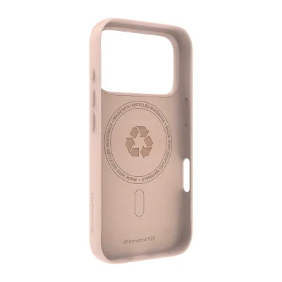 dbramante1928 - Puzdro Roskilde Kick ICON s MagSafe pre iPhone 17 Pro, pink sand