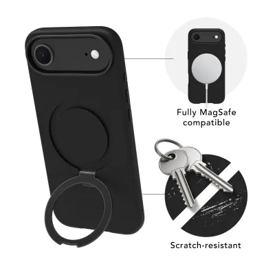 dbramante1928 - Puzdro Roskilde Kick ICON s MagSafe pre iPhone 17 Air, midnight