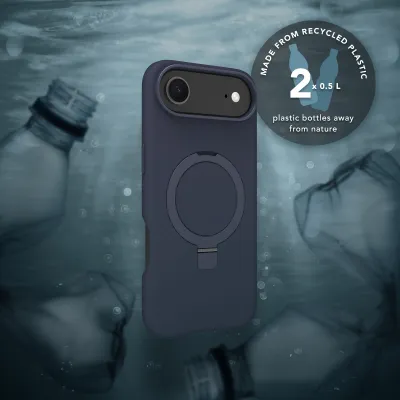dbramante1928 - Puzdro Roskilde Kick ICON s MagSafe pre iPhone 17 Air, deep water