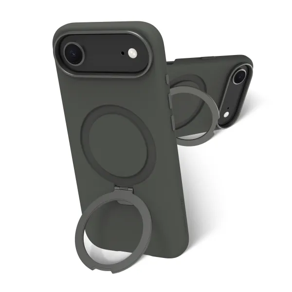 dbramante1928 - Puzdro Roskilde Kick ICON s MagSafe pre iPhone 17 Air, forest shadow
