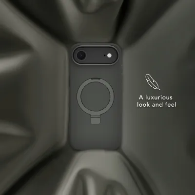 dbramante1928 - Puzdro Roskilde Kick ICON s MagSafe pre iPhone 17 Air, forest shadow