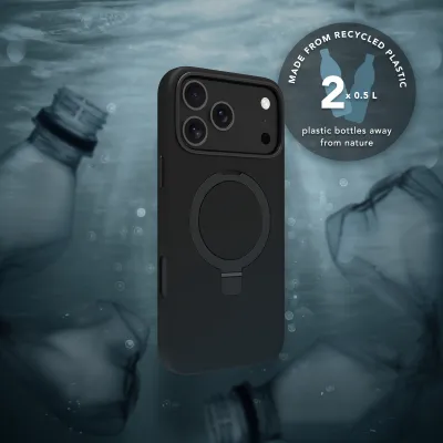 dbramante1928 - Puzdro Roskilde Kick ICON s MagSafe pre iPhone 17 Pro Max, midnight