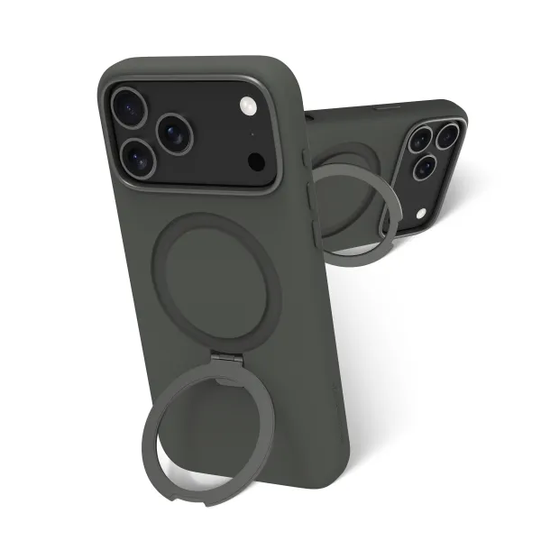 dbramante1928 - Puzdro Roskilde Kick ICON s MagSafe pre iPhone 17 Pro Max, forest shadow