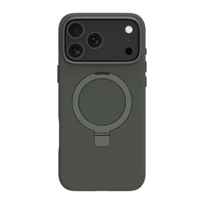 dbramante1928 - Puzdro Roskilde Kick ICON s MagSafe pre iPhone 17 Pro Max, forest shadow