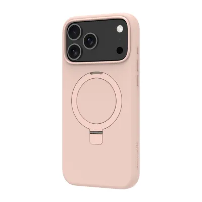 dbramante1928 - Puzdro Roskilde Kick ICON s MagSafe pre iPhone 17 Pro Max, pink sand
