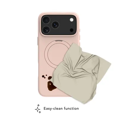 dbramante1928 - Puzdro Roskilde Kick ICON s MagSafe pre iPhone 17 Pro Max, pink sand