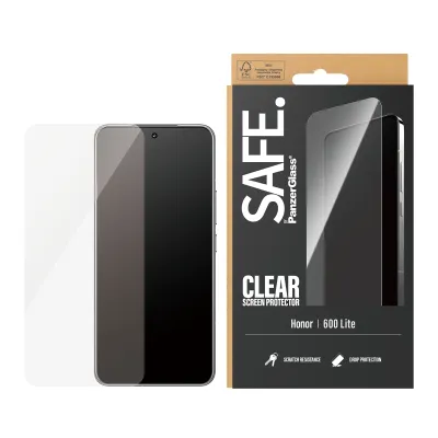 SAFE - Tvrdené sklo UWF pre Honor 600 Lite, čierna