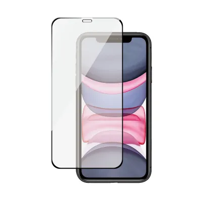 SAFE - Tvrdené sklo Case Friendly pre iPhone 11/XR, čierna