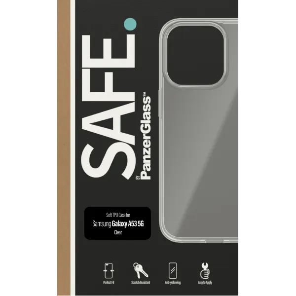SAFE - Puzdro TPU pre Samsung Galaxy A53 5G, transparentná