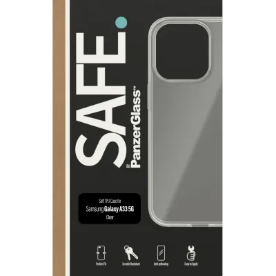 SAFE - Puzdro TPU pre Samsung Galaxy A33 5G, transparentná