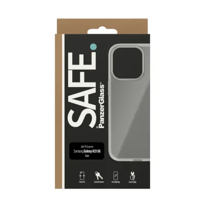 SAFE - Puzdro TPU pre Samsung Galaxy A33 5G, transparentná