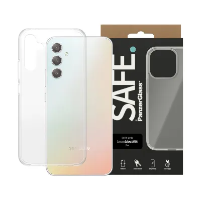 SAFE - Puzdro TPU pre Samsung Galaxy A34 5G, transparentná