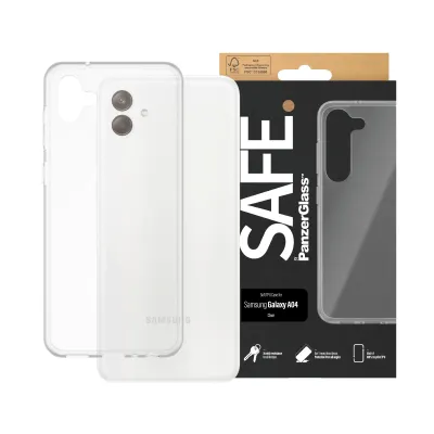SAFE - Puzdro TPU pre Samsung Galaxy A04, transparentná