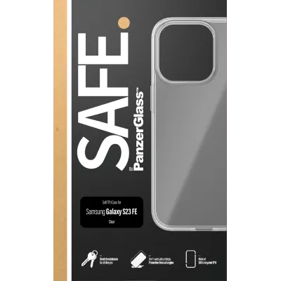 SAFE - Puzdro TPU pre Samsung Galaxy S23 FE, transparentná