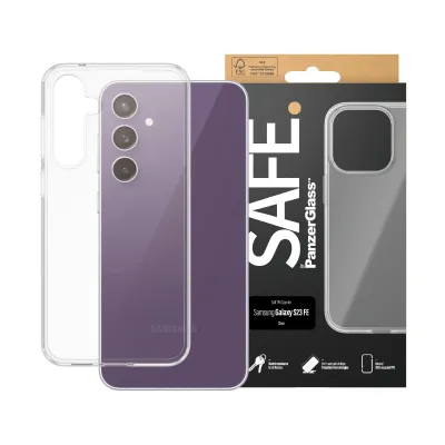 SAFE - Puzdro TPU pre Samsung Galaxy S23 FE, transparentná