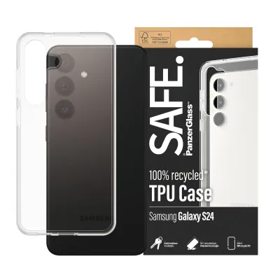 SAFE - Puzdro TPU pre Samsung Galaxy S24, transparentná