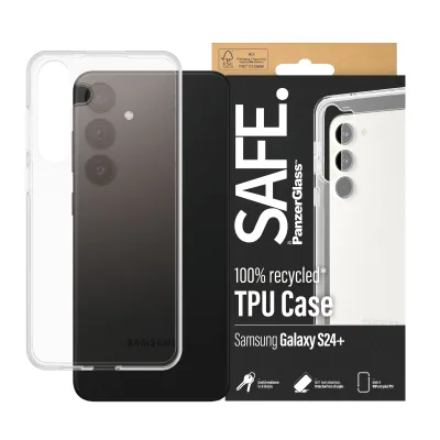SAFE - Puzdro TPU pre Samsung Galaxy S24+, transparentná
